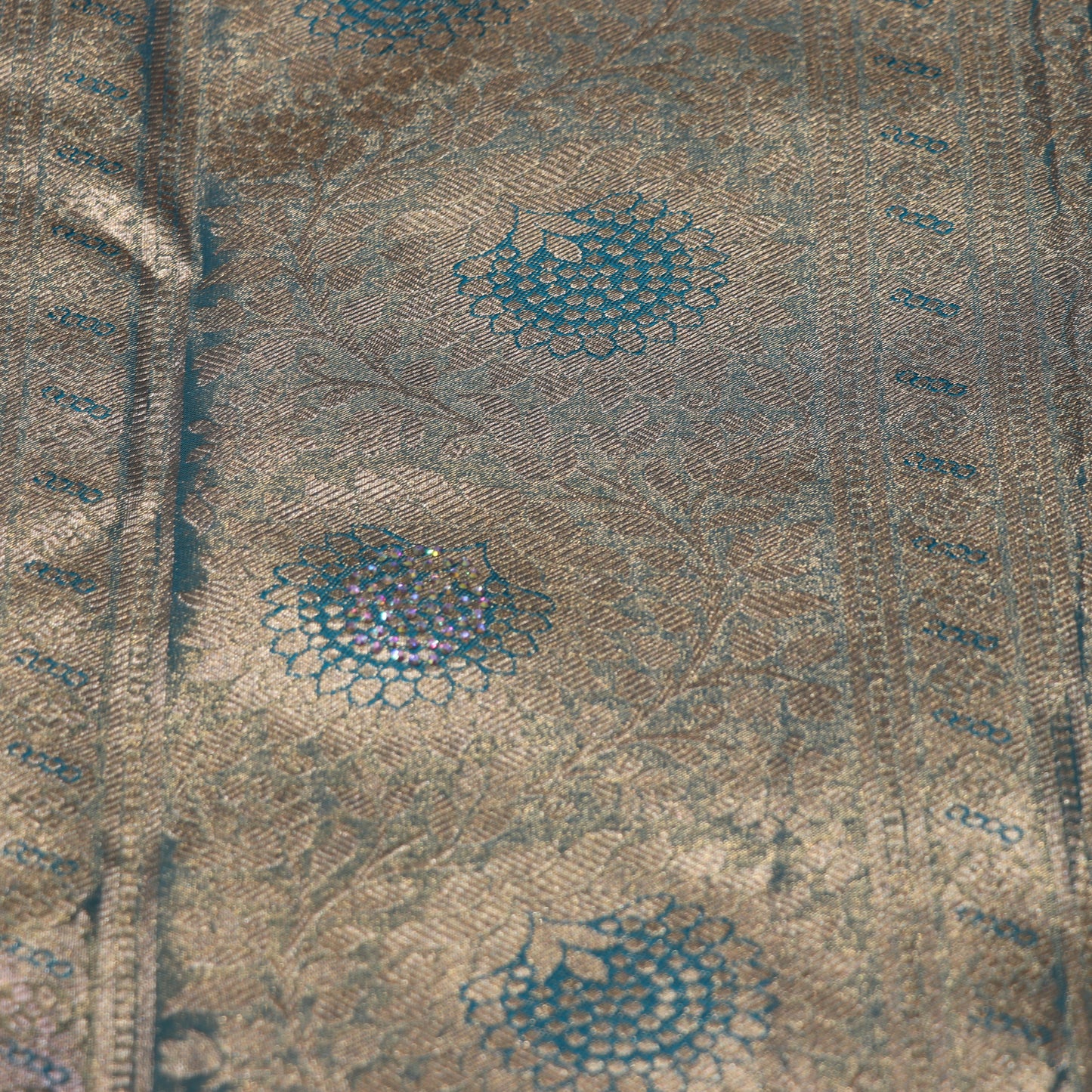 Tissues Silk  Saree Blue Colour - Vaishali Silks