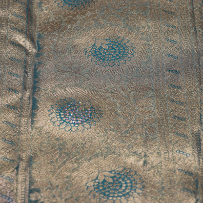 Tissues Silk  Saree Blue Colour - Vaishali Silks
