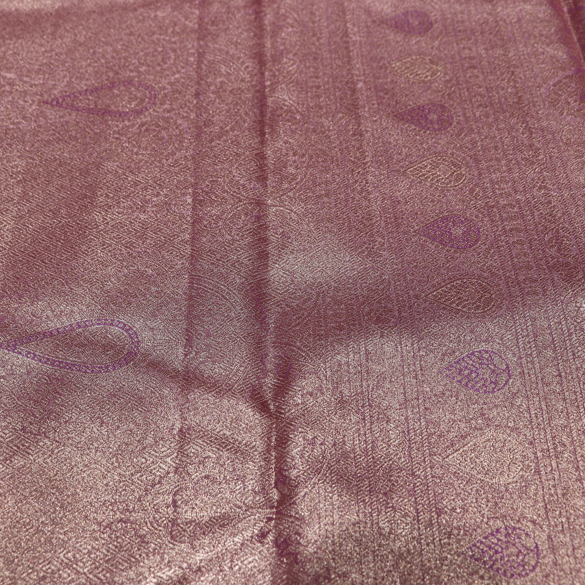 Tissues Silk  Saree Ight  Green  With Pink - Vaishali Silks