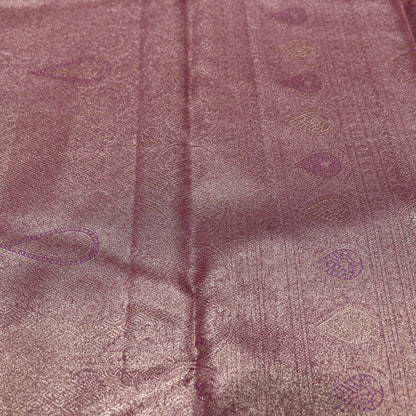 Tissues Silk  Saree Ight  Green  With Pink - Vaishali Silks