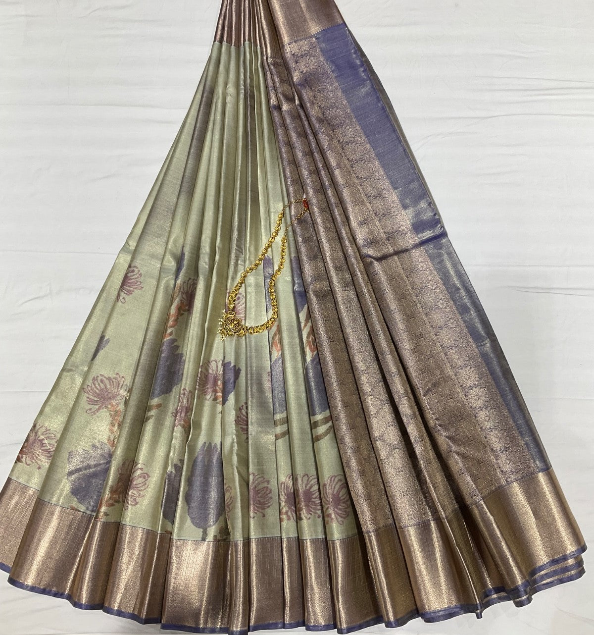 Digital Print Silk Saree