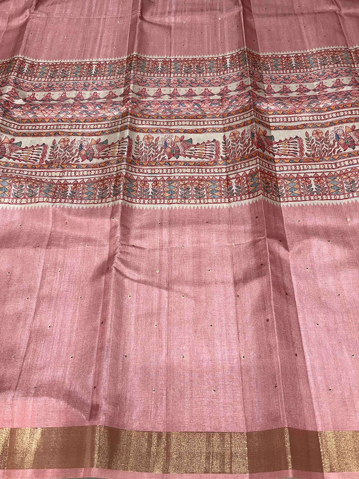 Semi Tussar Saree