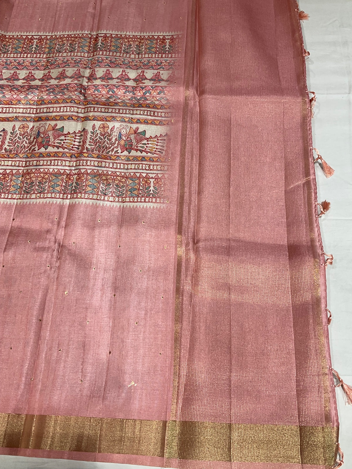 Semi Tussar Saree