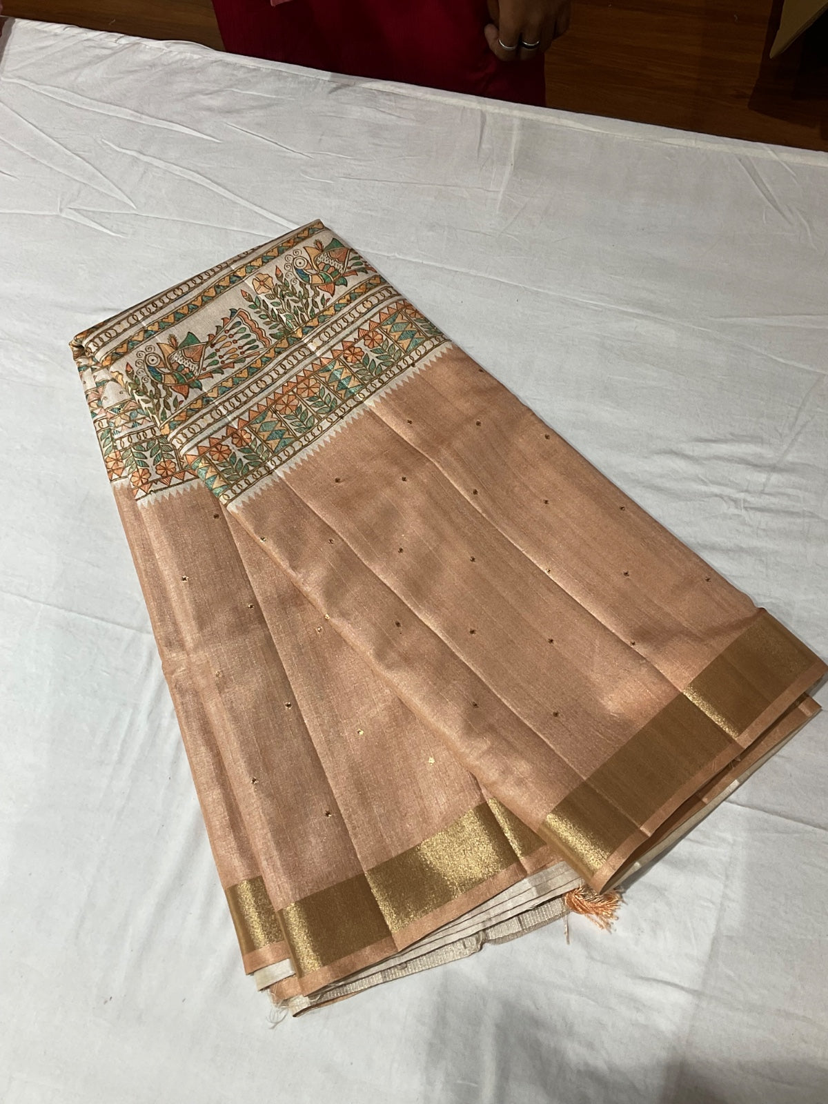 Semi Tussar Saree