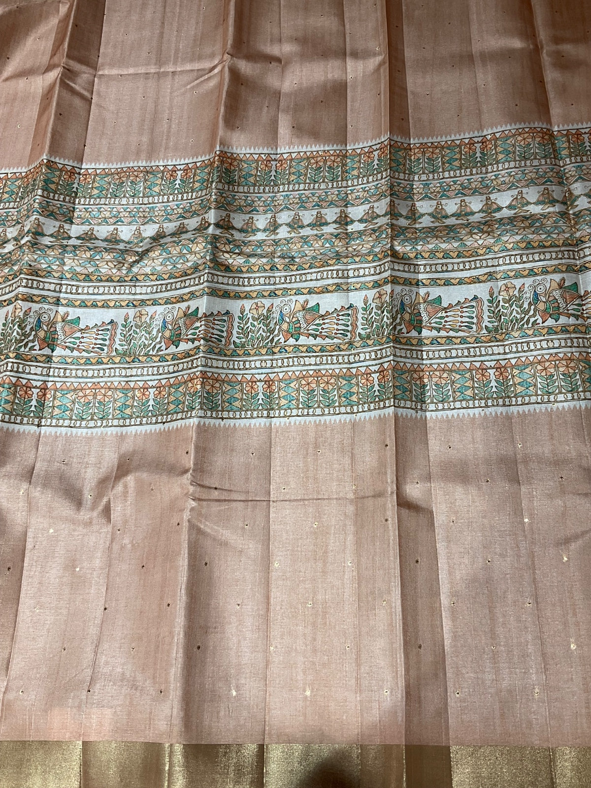 Semi Tussar Saree