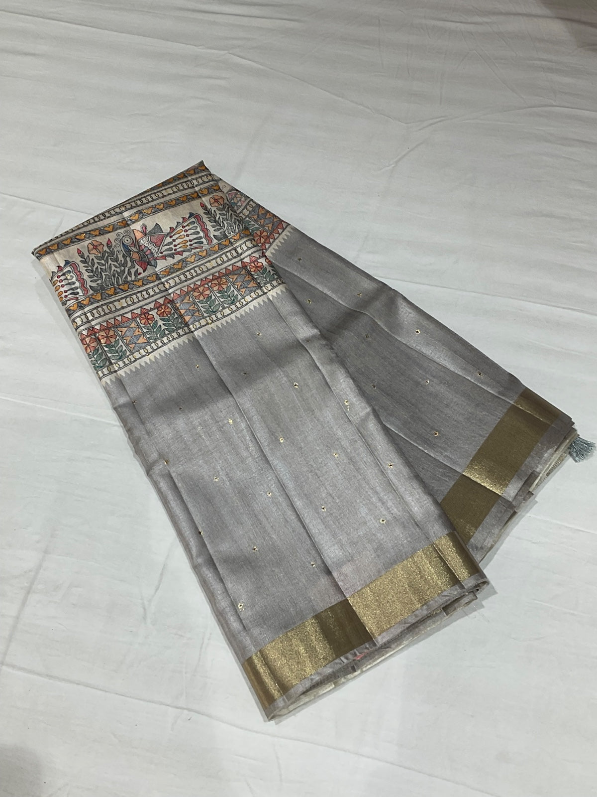 Semi Tussar Saree