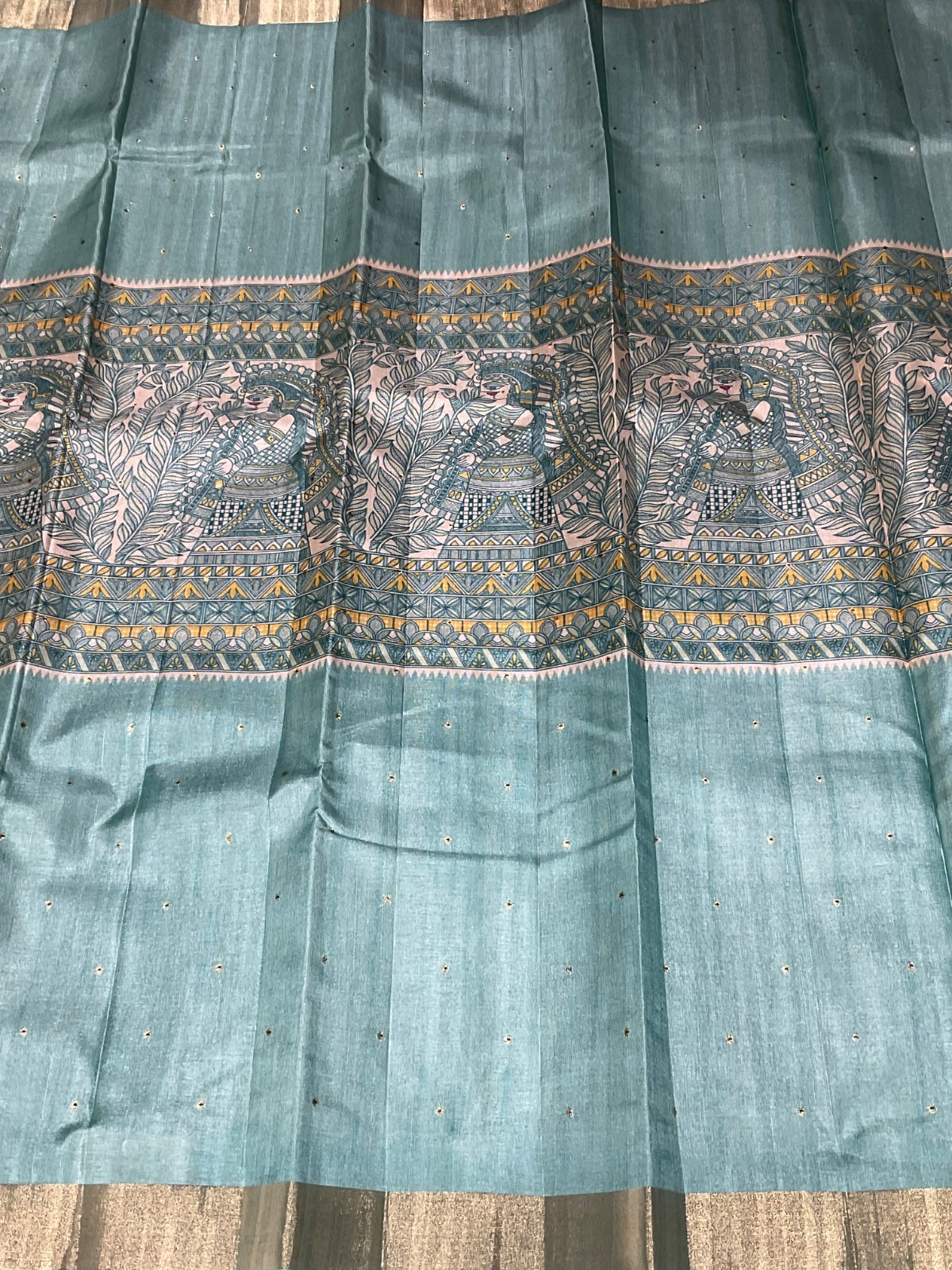 Semi Tussar Saree