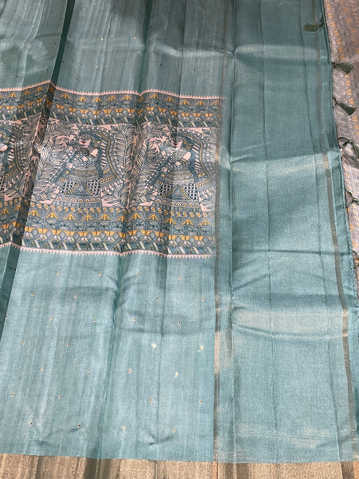 Semi Tussar Saree