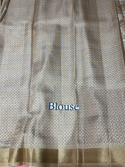 Semi Tussar Saree