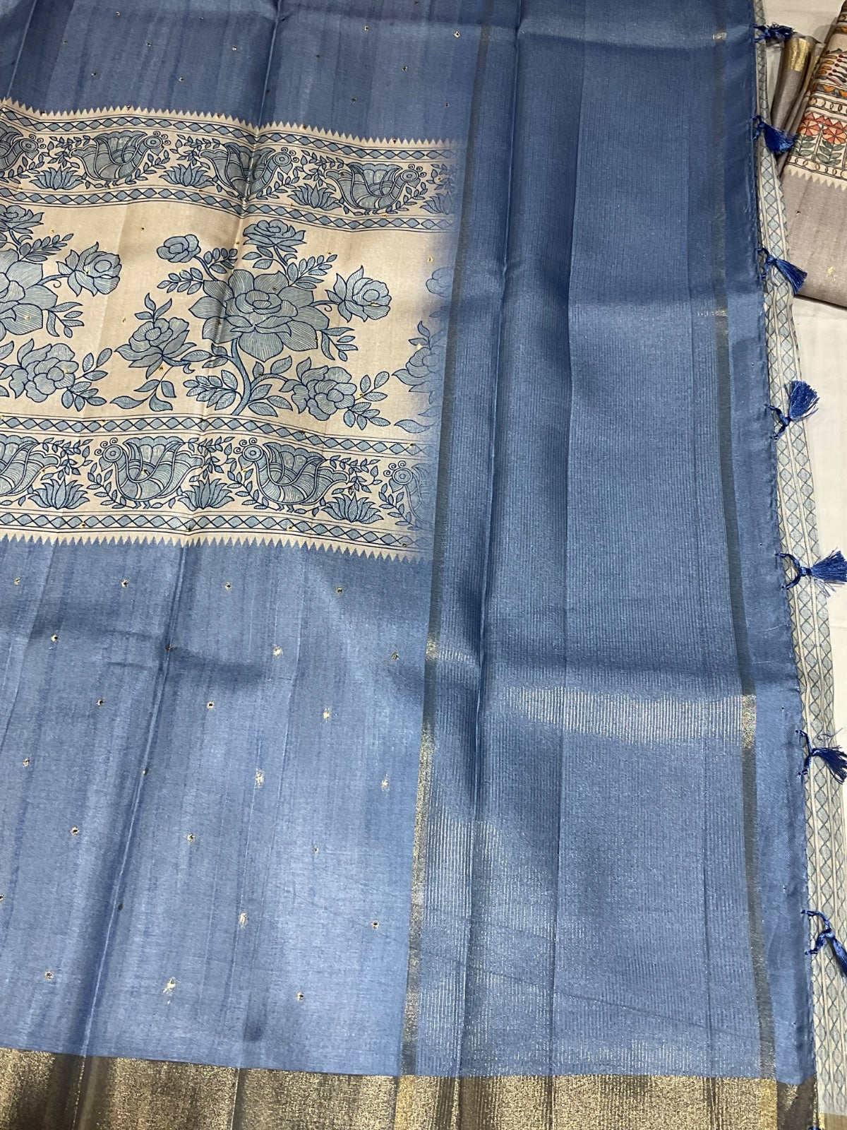 Semi Tussar Saree