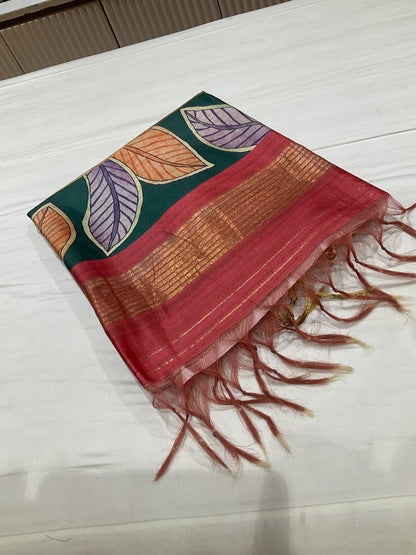 Semi Tussar Sarees