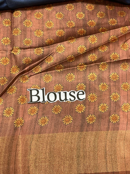 Semi Tussar Sarees