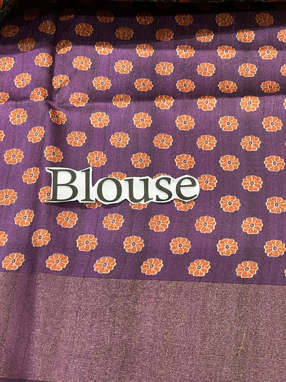 Semi Tussar Sarees
