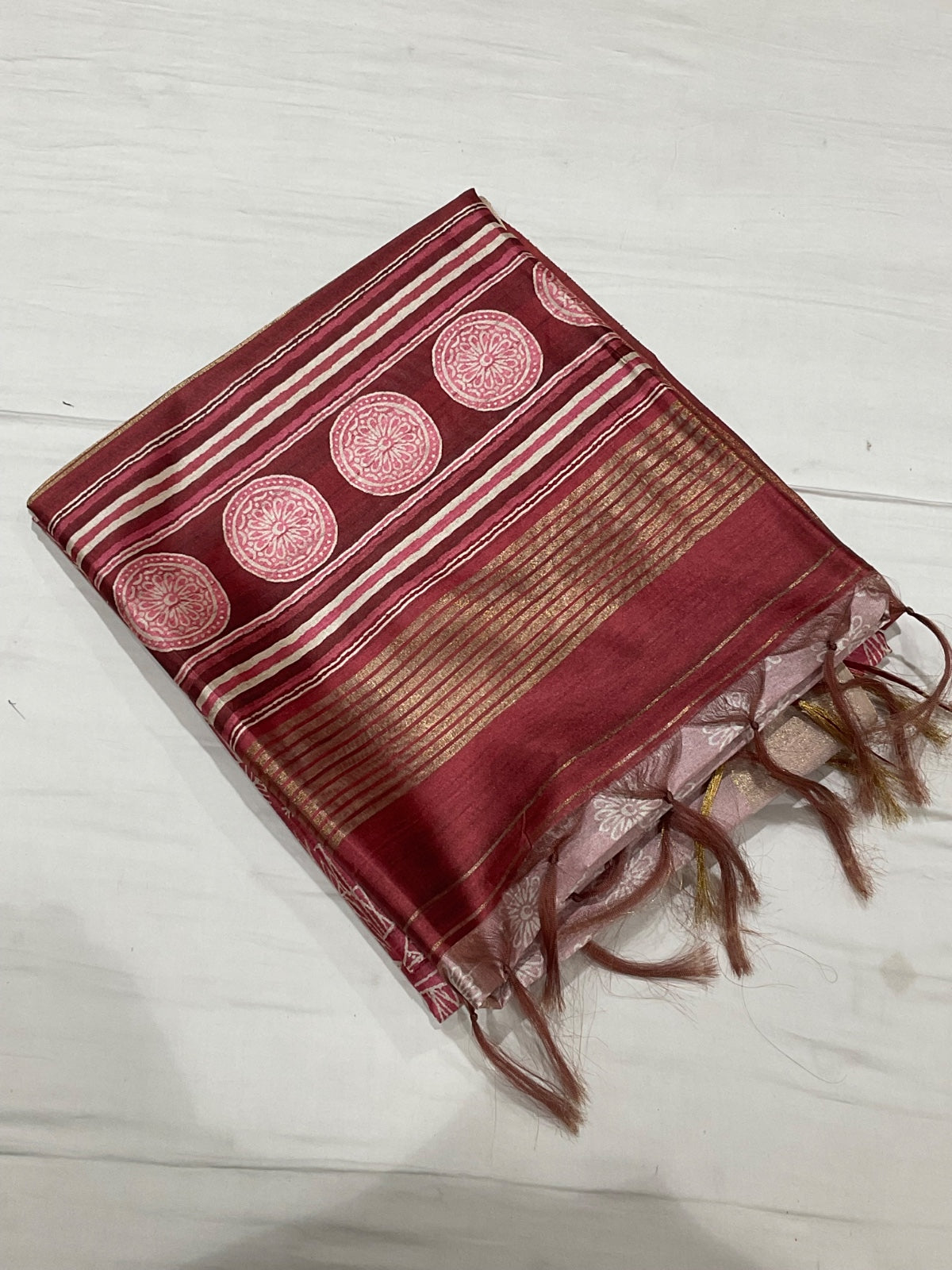 Semi Tussar Sarees