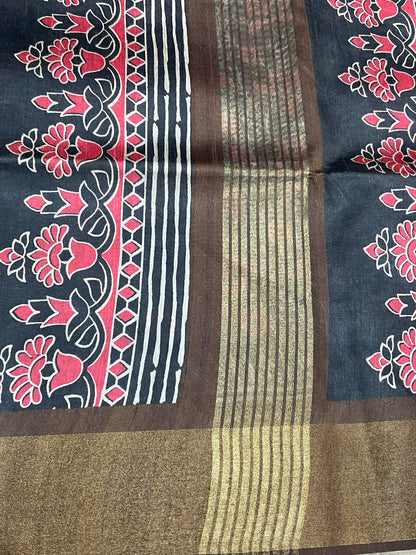 Semi Tussar Sarees