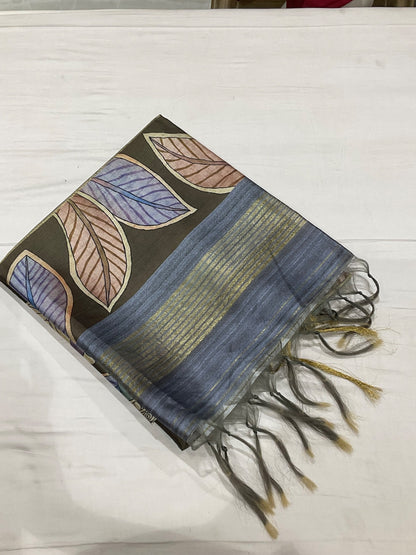 Semi Tussar Sarees