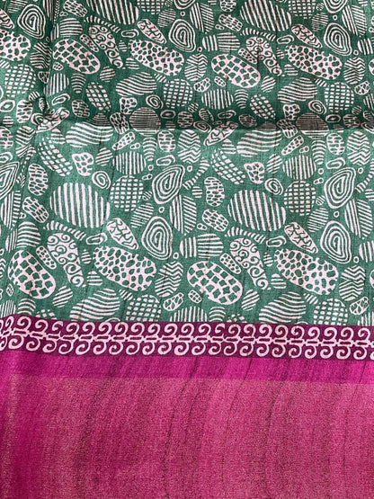 Semi Tussar Sarees