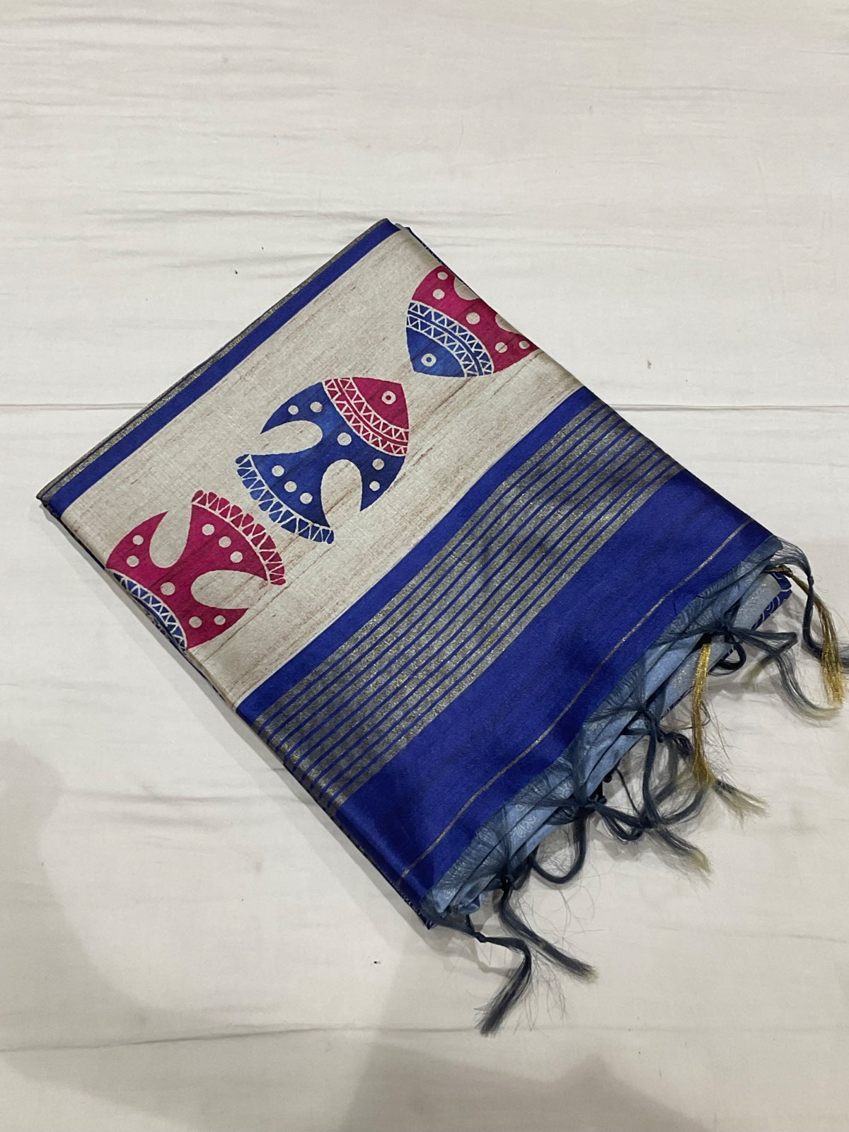 Semi Tussar Sarees