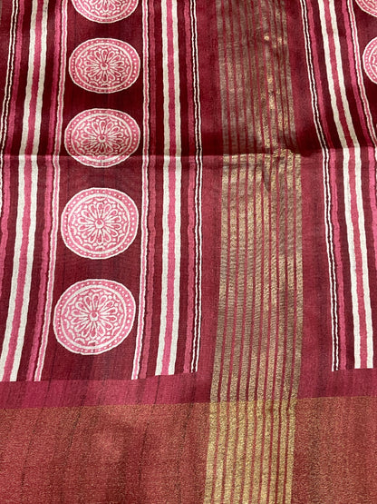 Semi Tussar Sarees