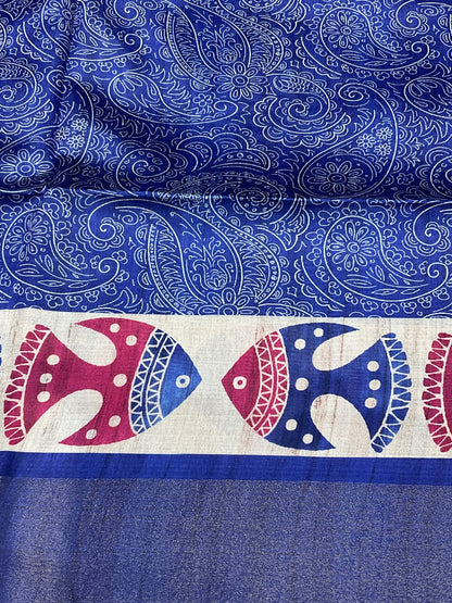 Semi Tussar Sarees
