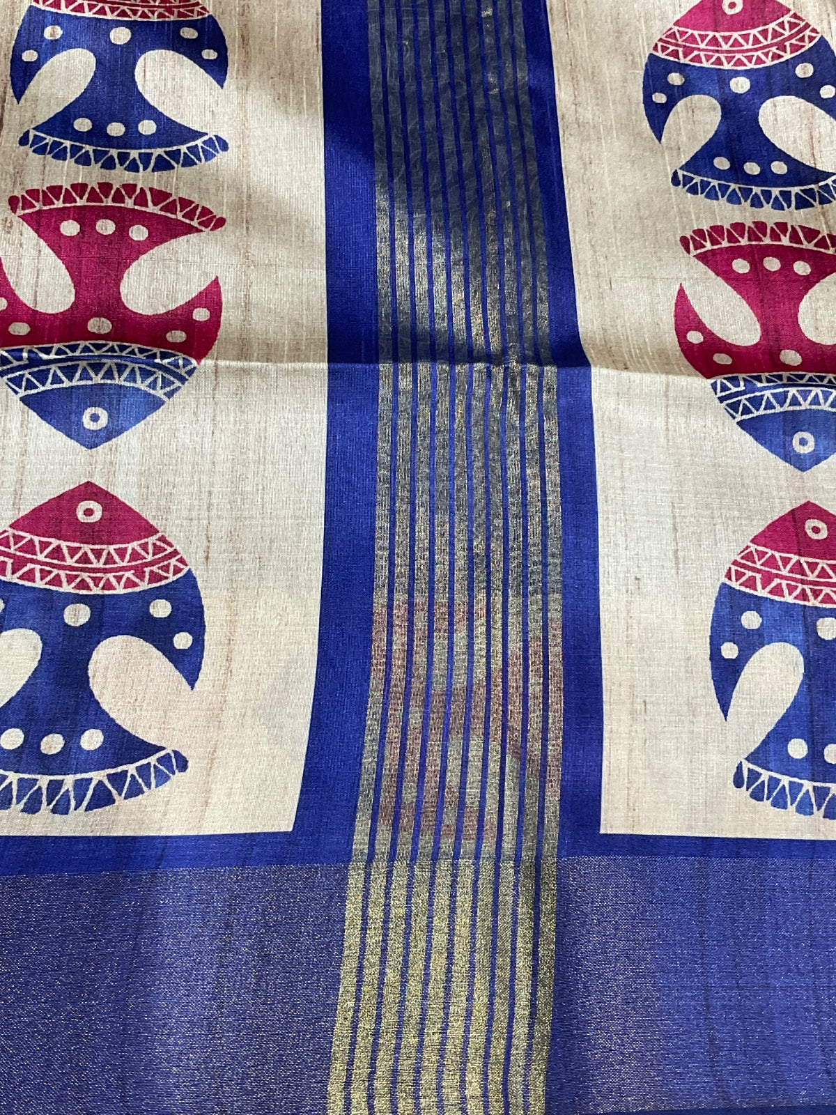 Semi Tussar Sarees