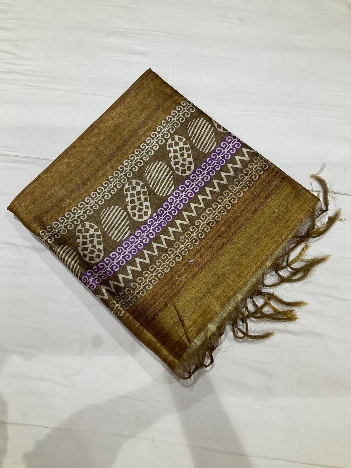 Semi Tussar Sarees