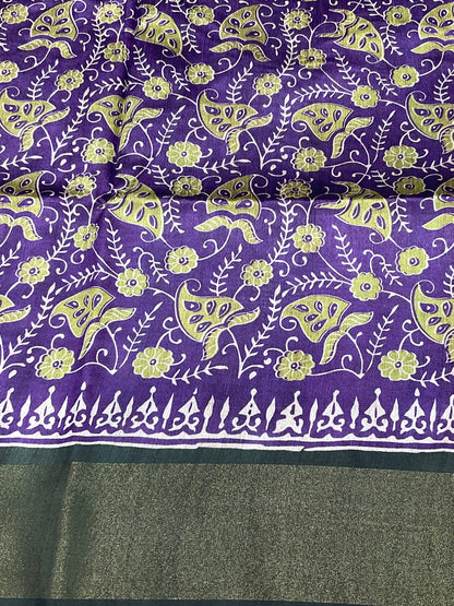 Semi Tussar Sarees
