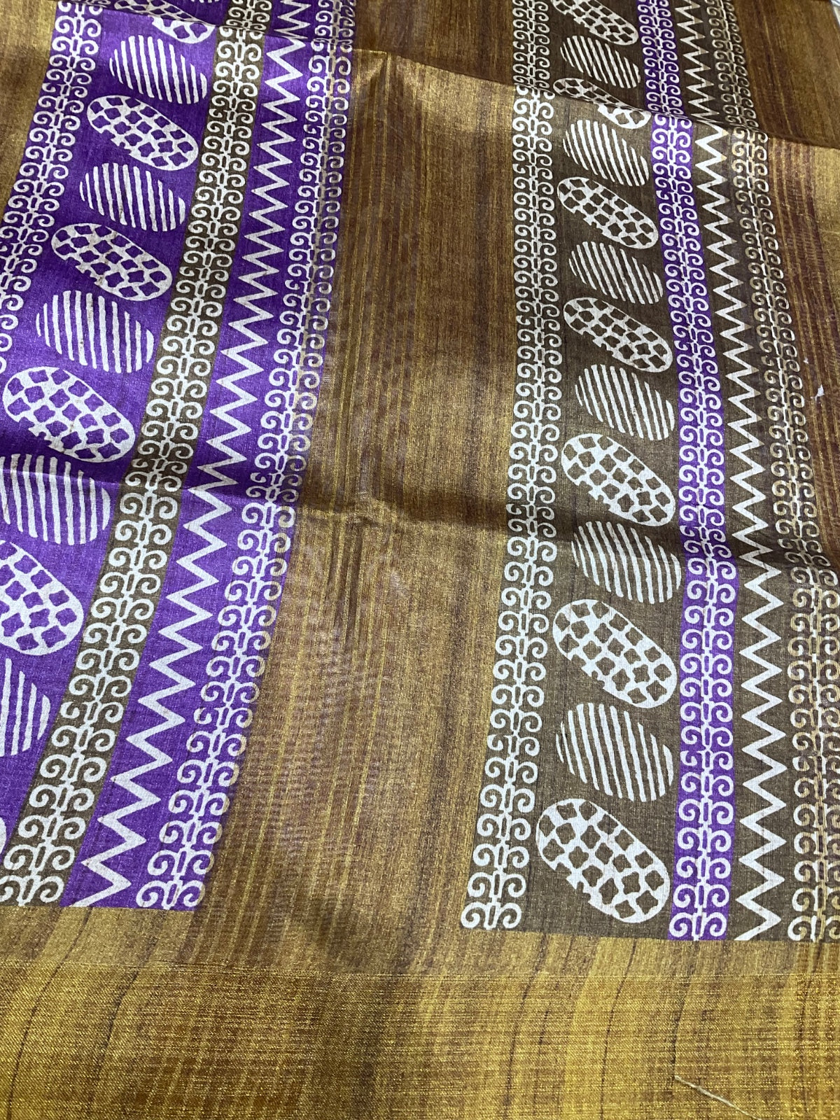 Semi Tussar Sarees