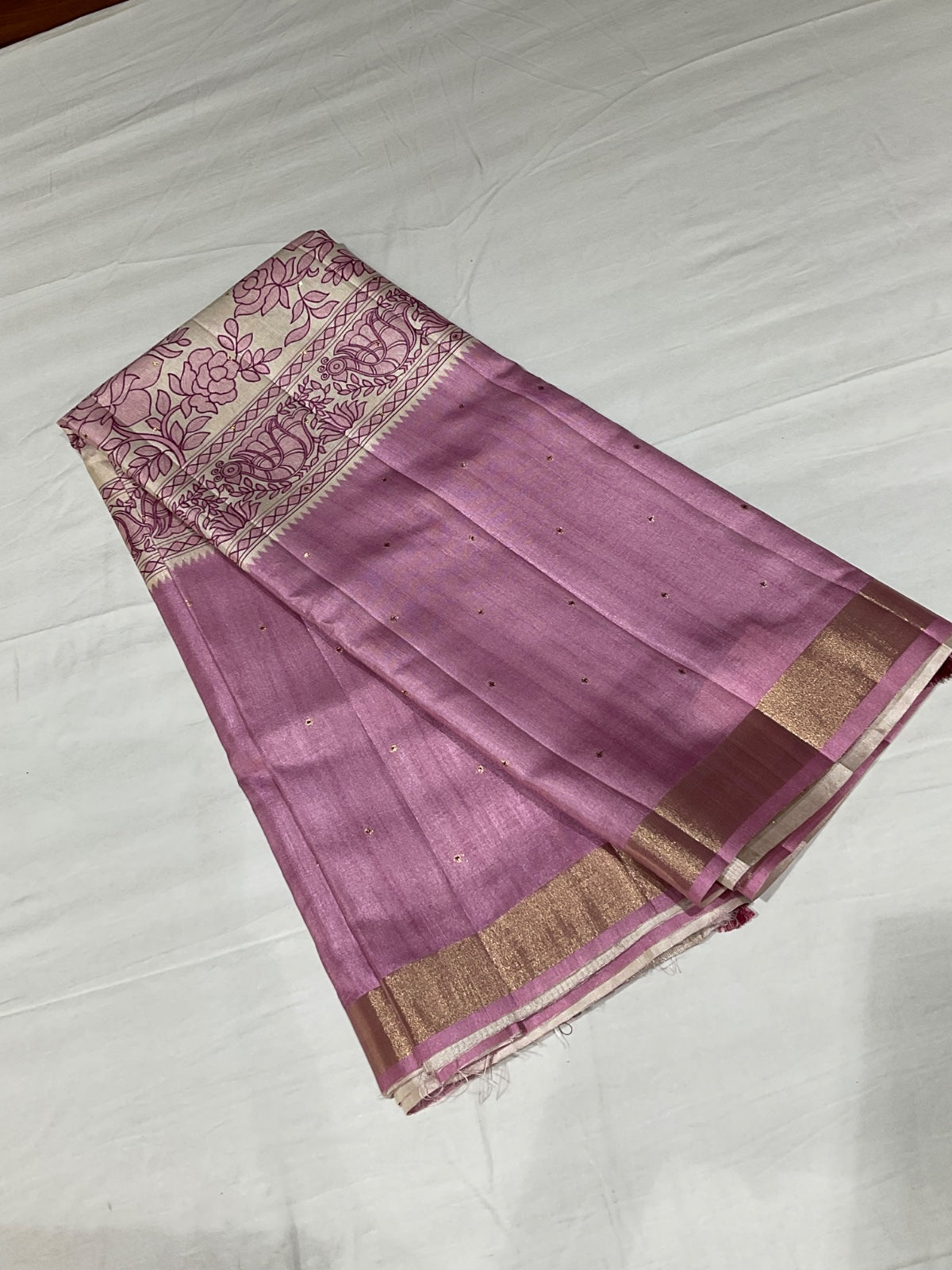 Semi Tussar Saree