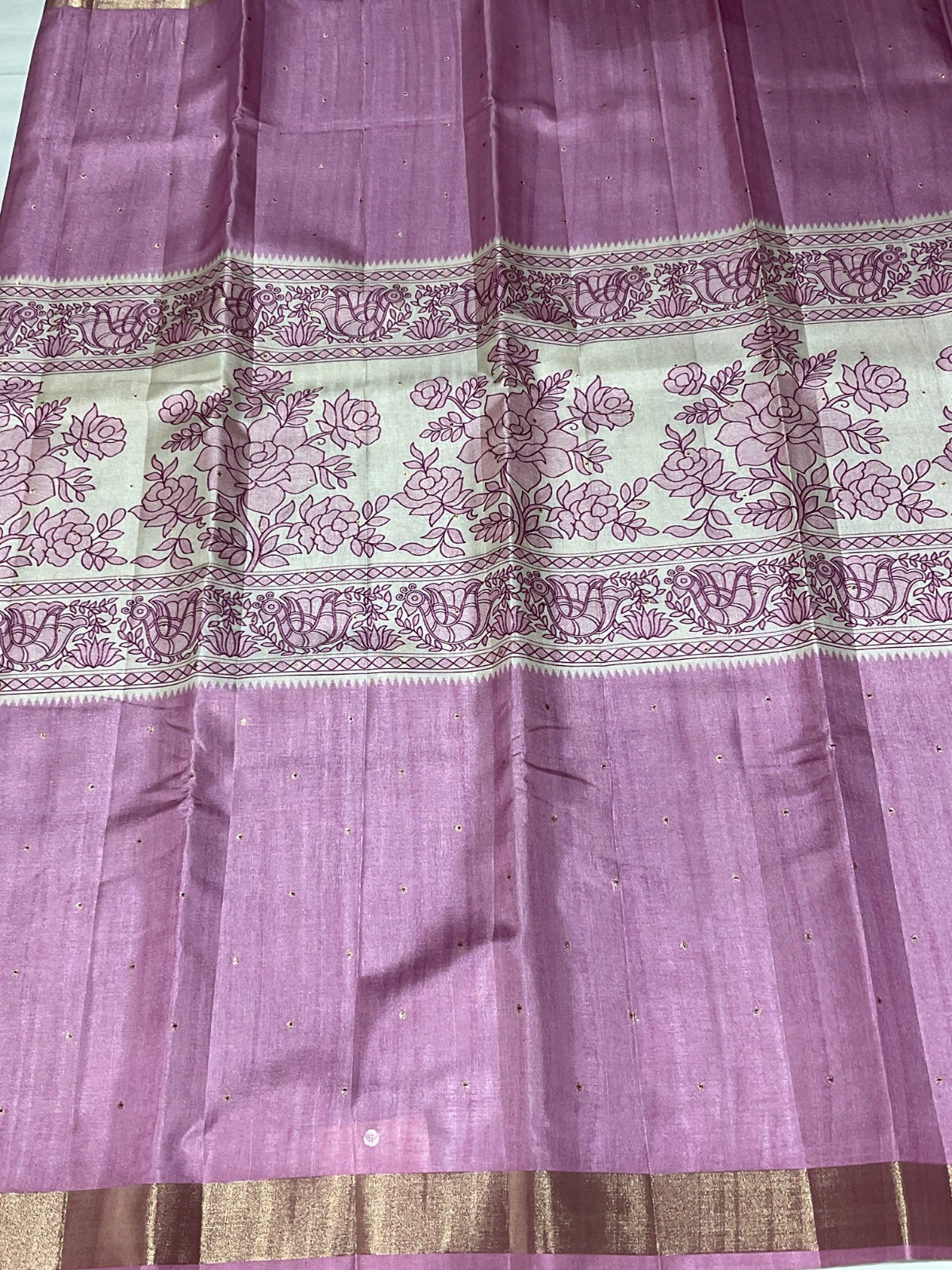 Semi Tussar Saree