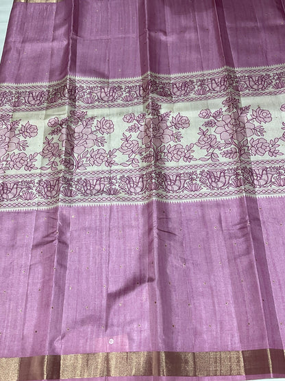 Semi Tussar Saree